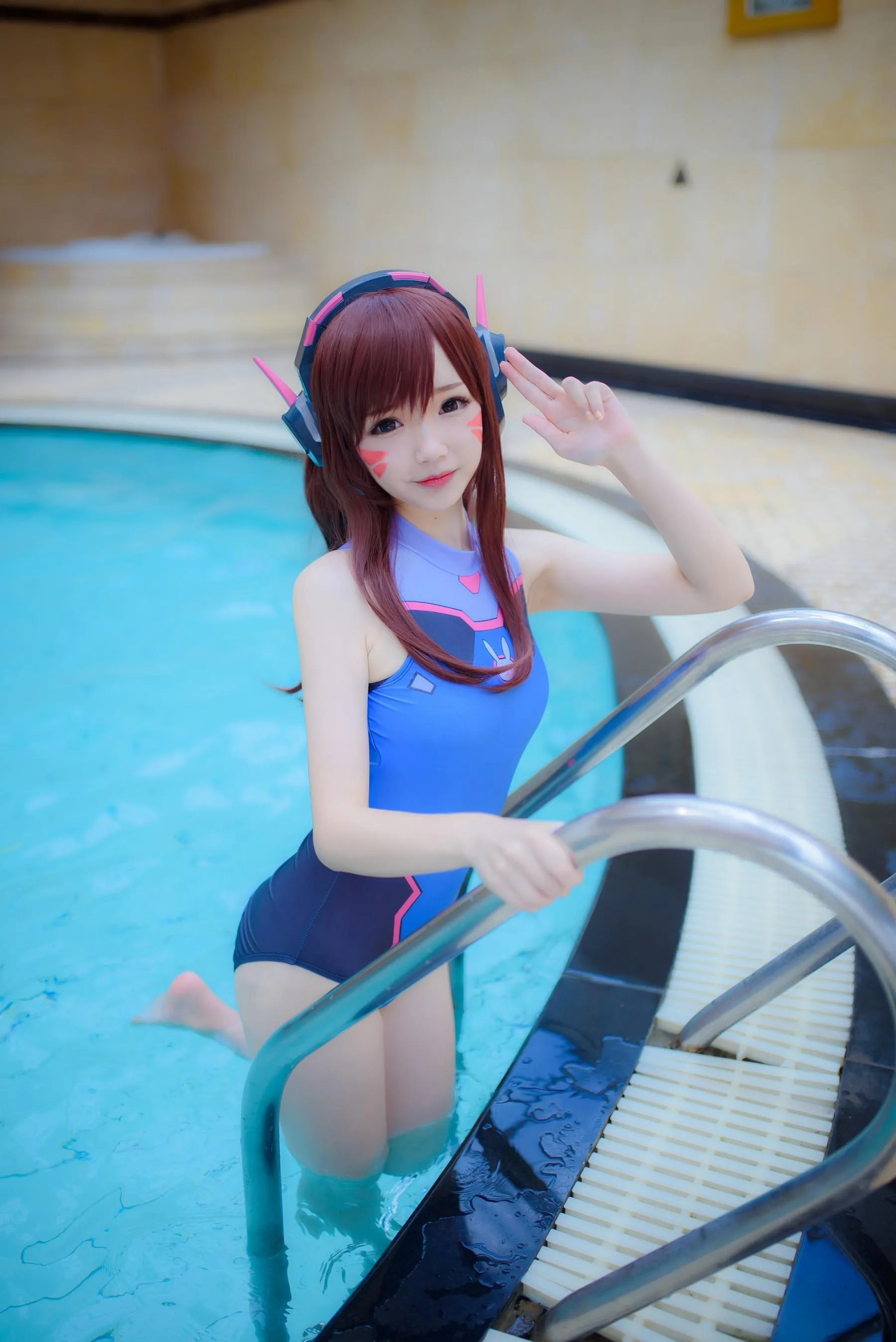 雪晴Astra – NO.02 Overwatch-D.Va水着写真 [31P]插图6